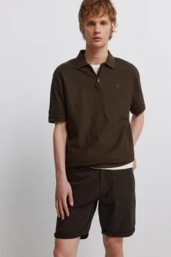 Bermuda 5 poches lavée slim fit