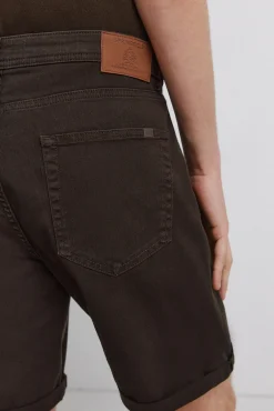 Bermuda 5 poches lavée slim fit
