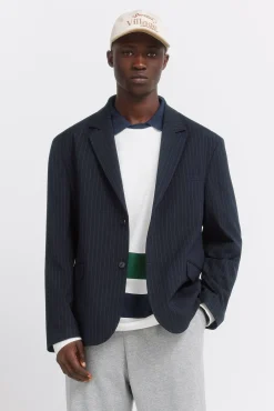 Blazer à rayures diplomates
