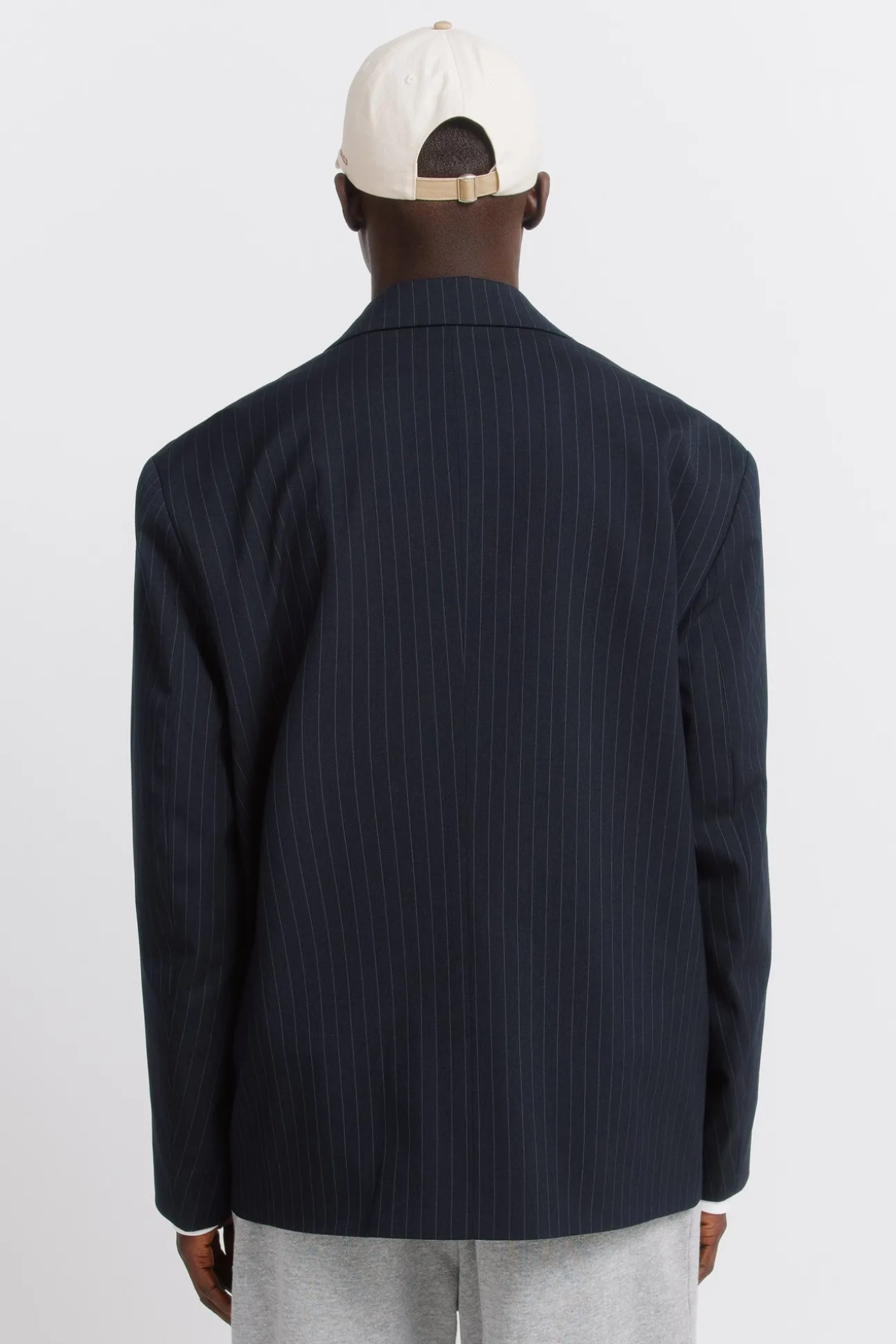 Blazer à rayures diplomates
