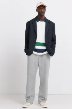 Blazer à rayures diplomates