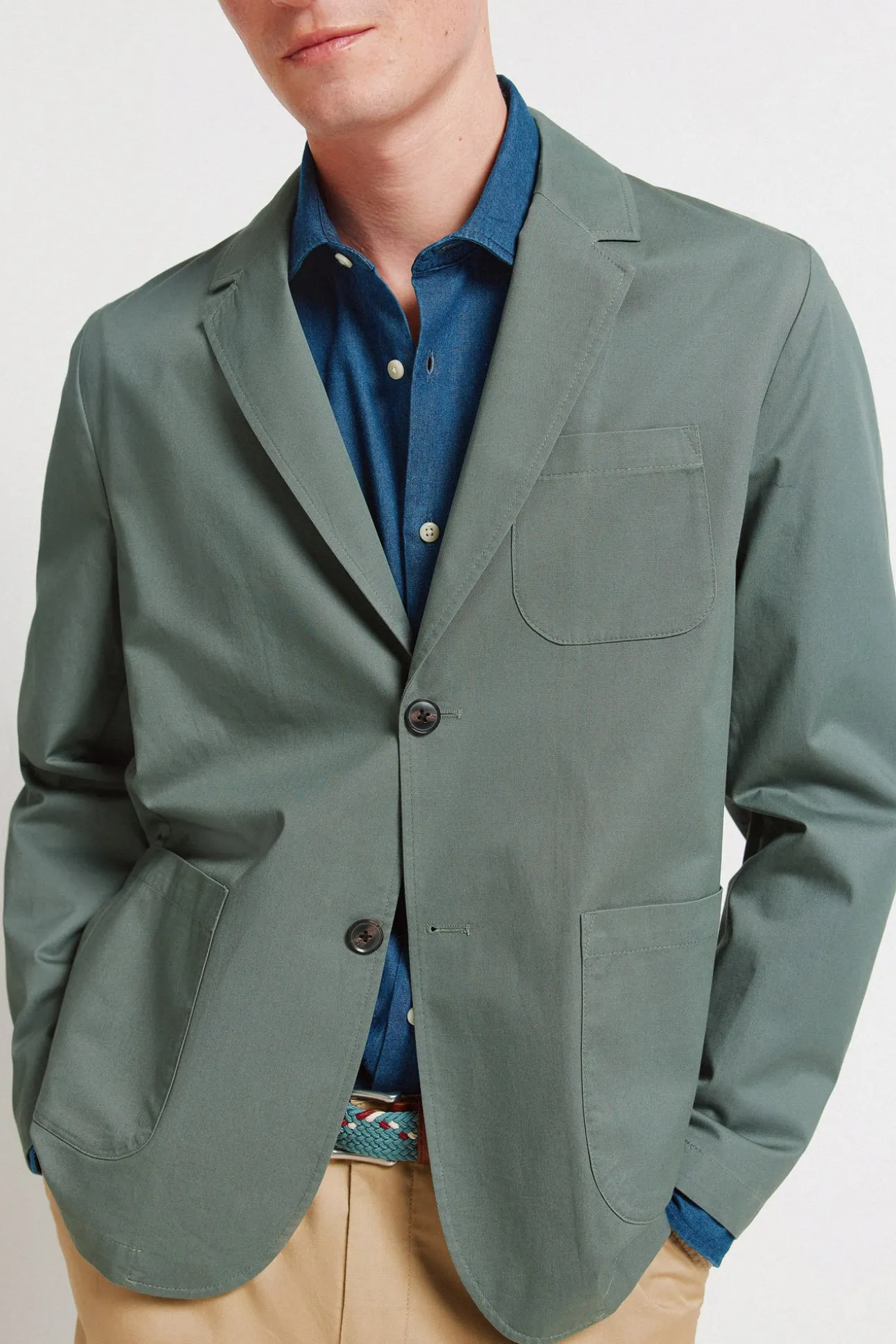 Blazer en coton