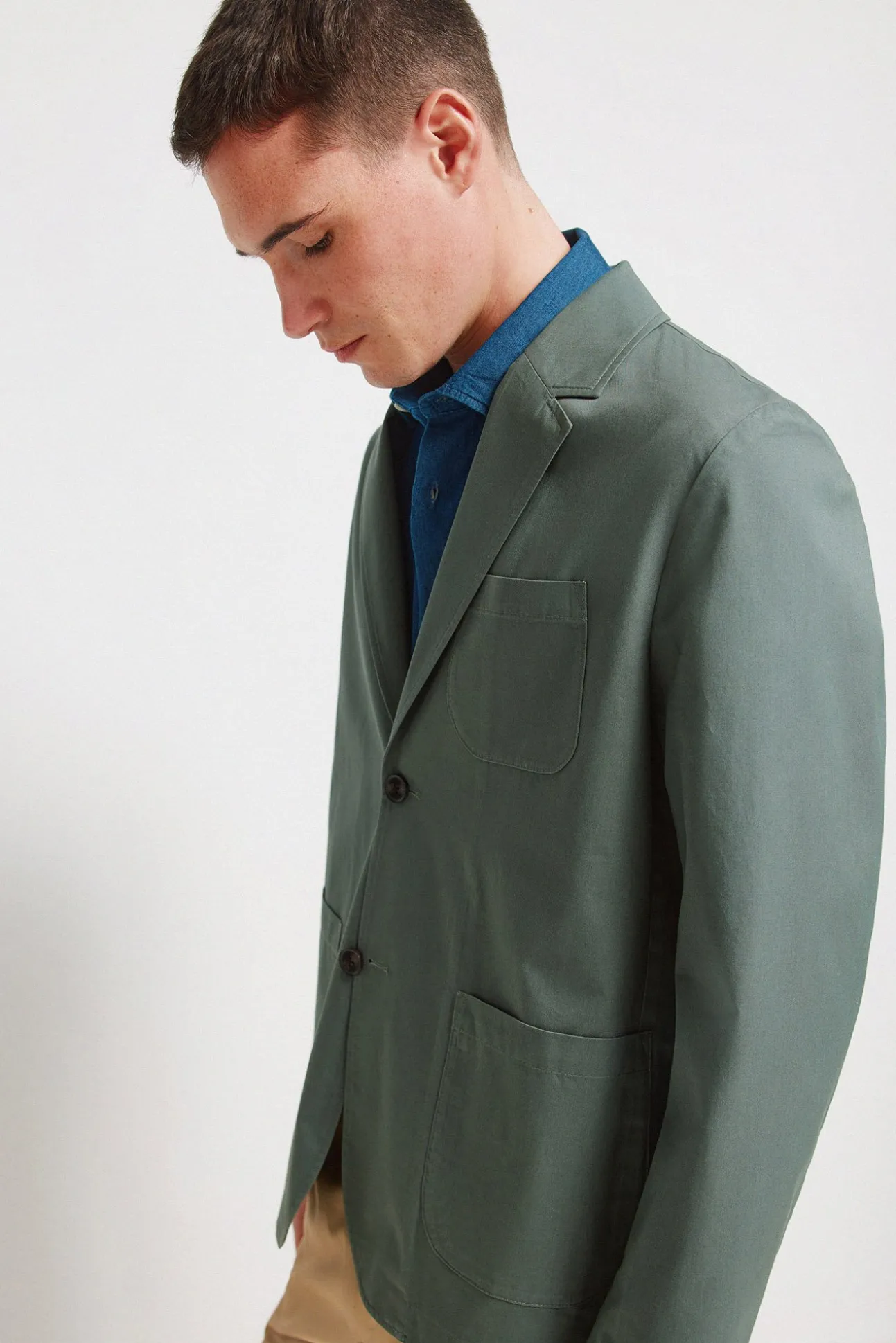 Blazer en coton
