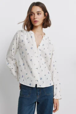 Blouse manche longue