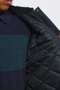 Blouson &agrave; col en velours c&ocirc;tel&eacute;