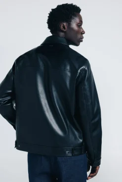 Blouson effet cuir