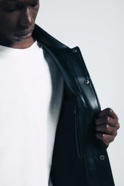 Blouson effet cuir