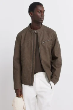 Blouson effet cuir