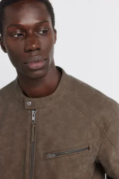 Blouson effet cuir