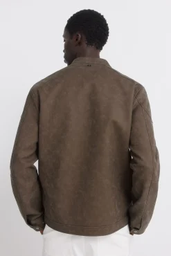 Blouson effet cuir