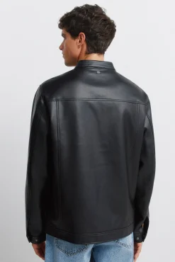 Blouson effet cuir