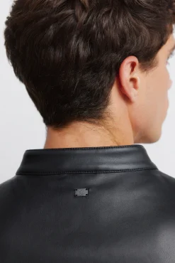 Blouson effet cuir