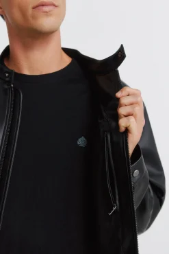 Blouson effet cuir