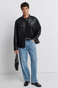 Blouson effet cuir