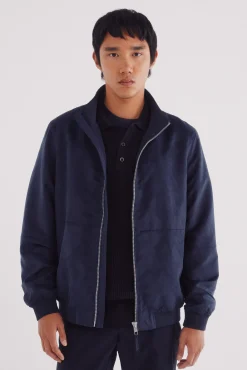 Blouson effet daim
