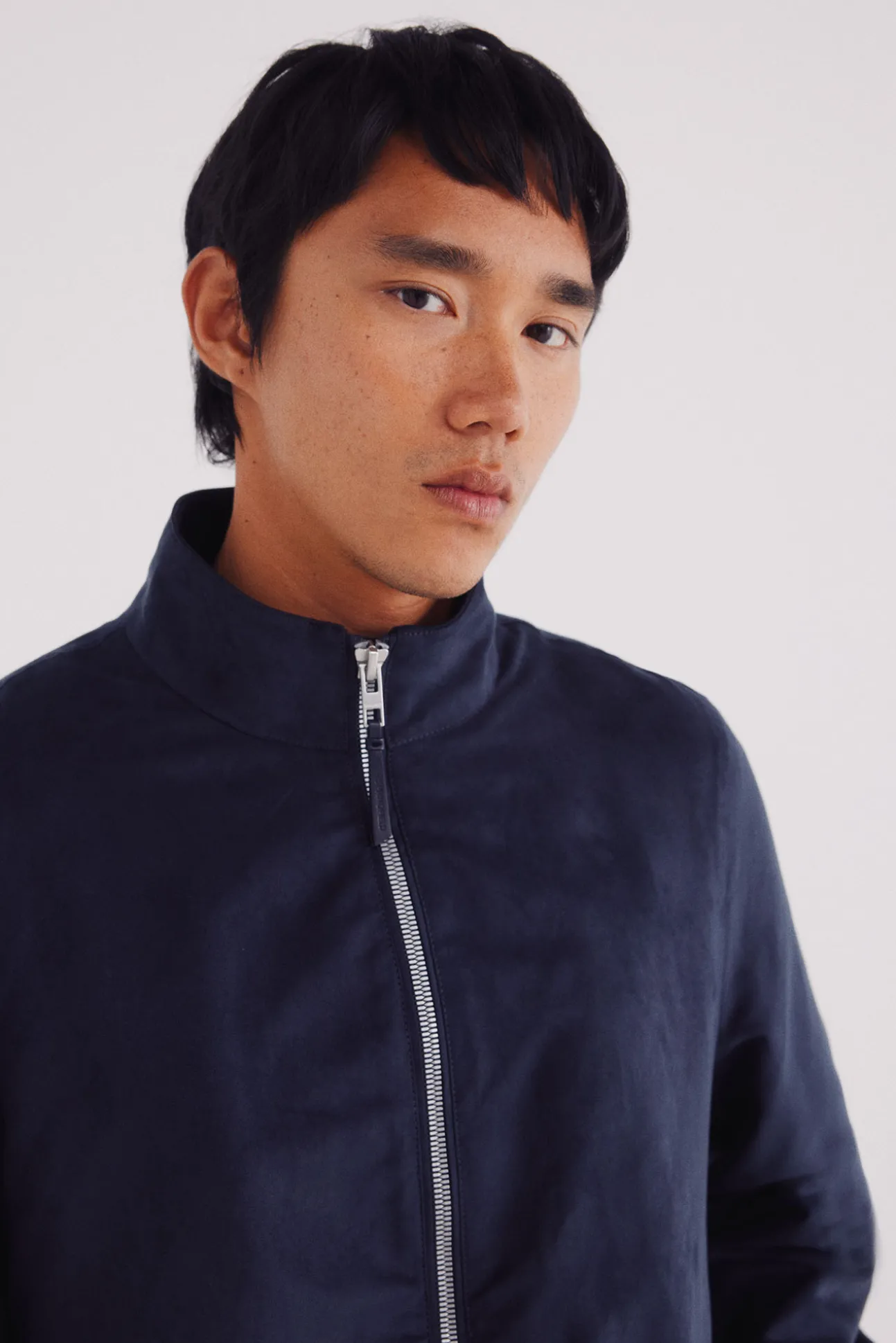 Blouson effet daim
