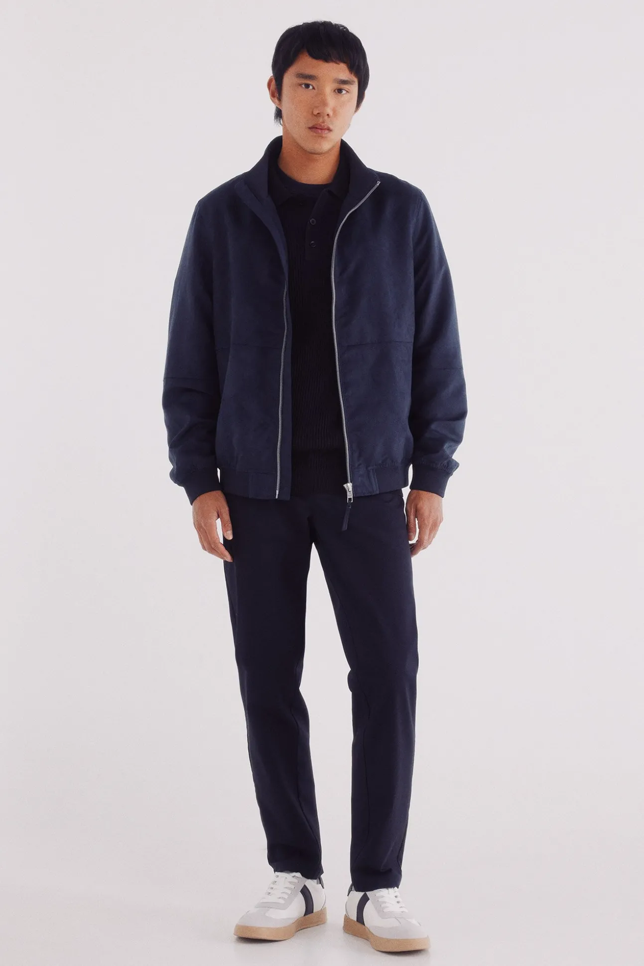 Blouson effet daim