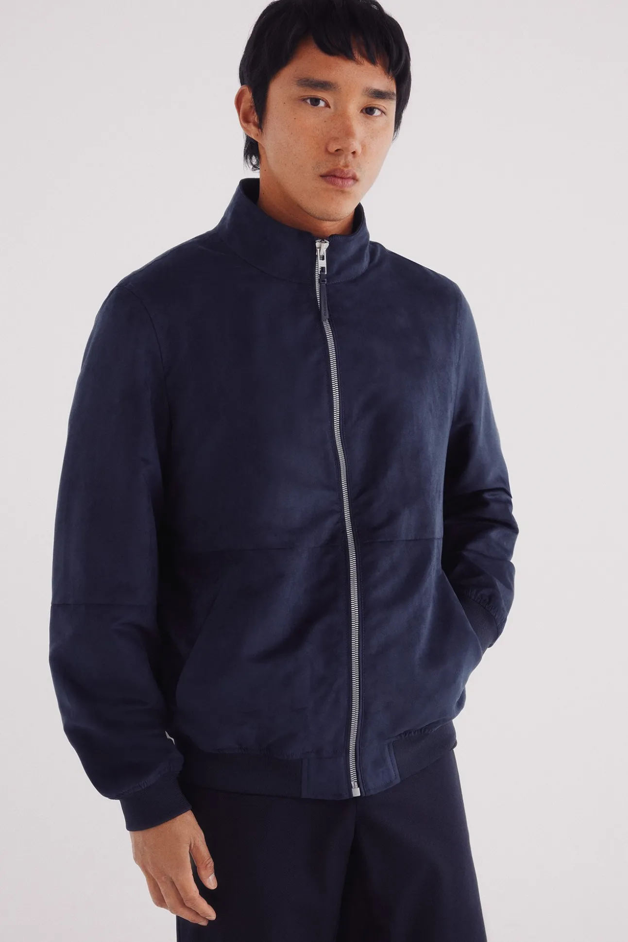 Blouson effet daim