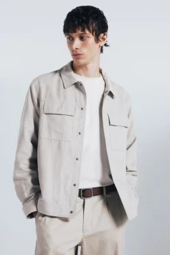 Blouson effet daim