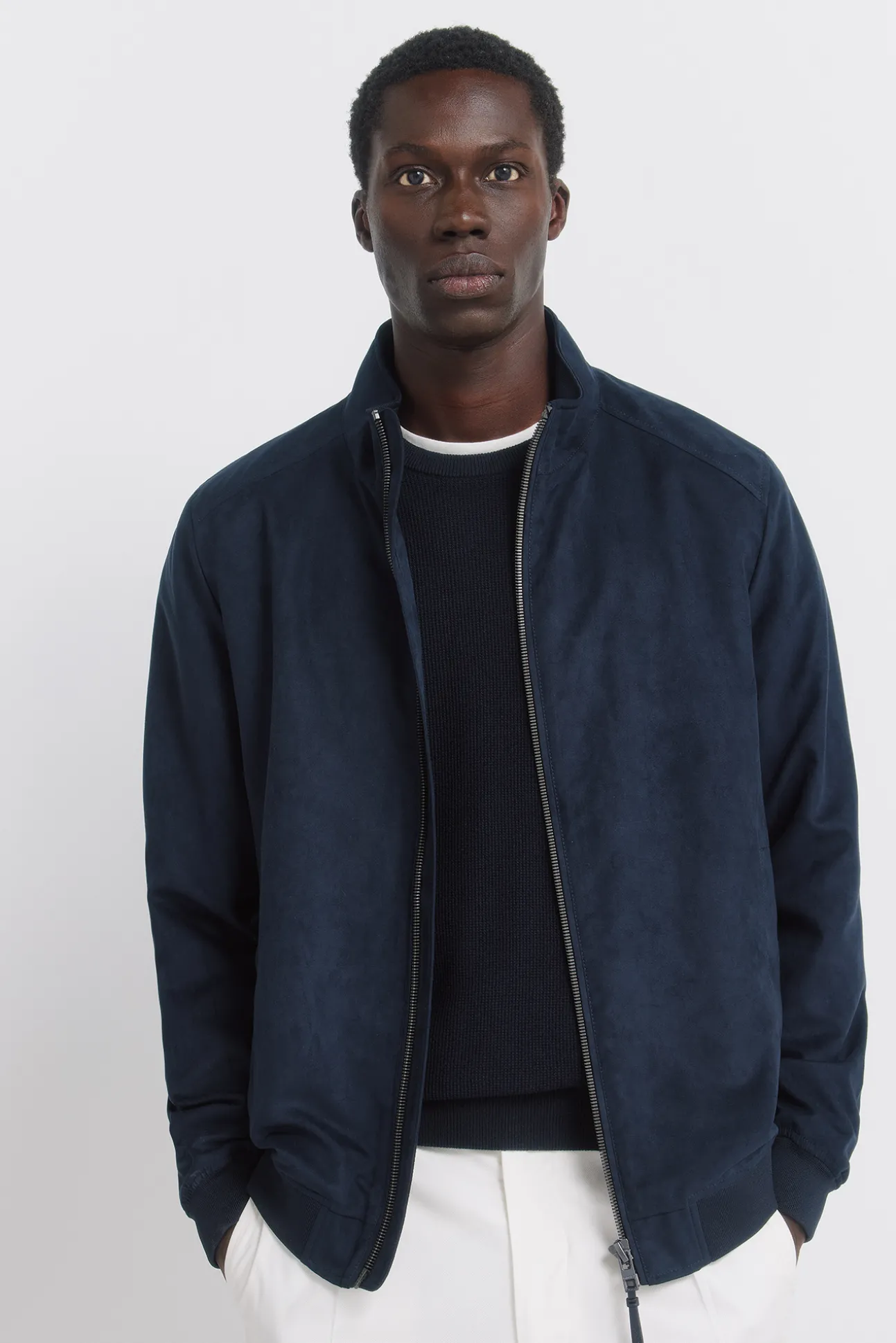 Blouson effet daim