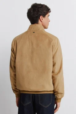 Blouson effet daim
