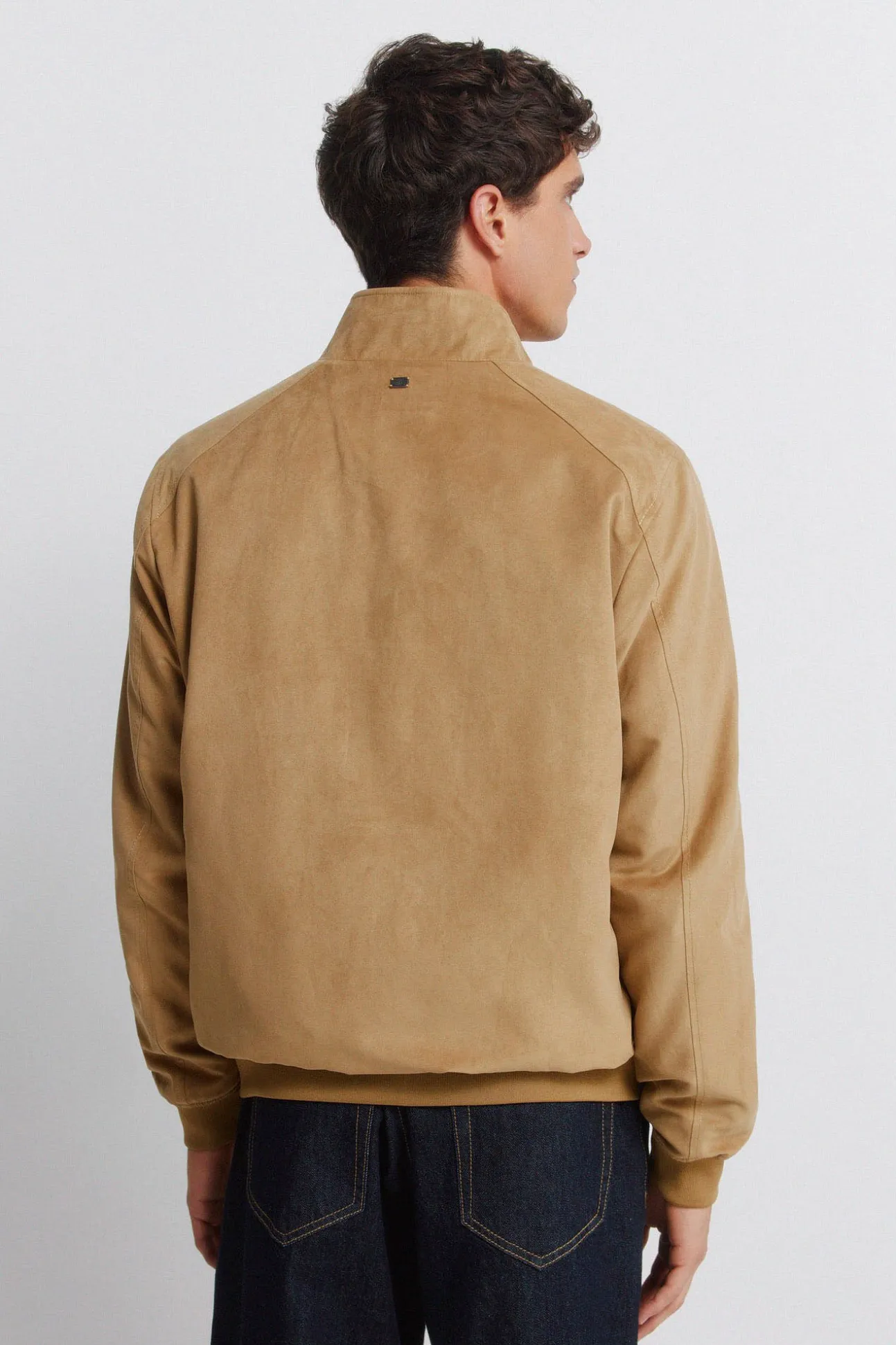 Blouson effet daim