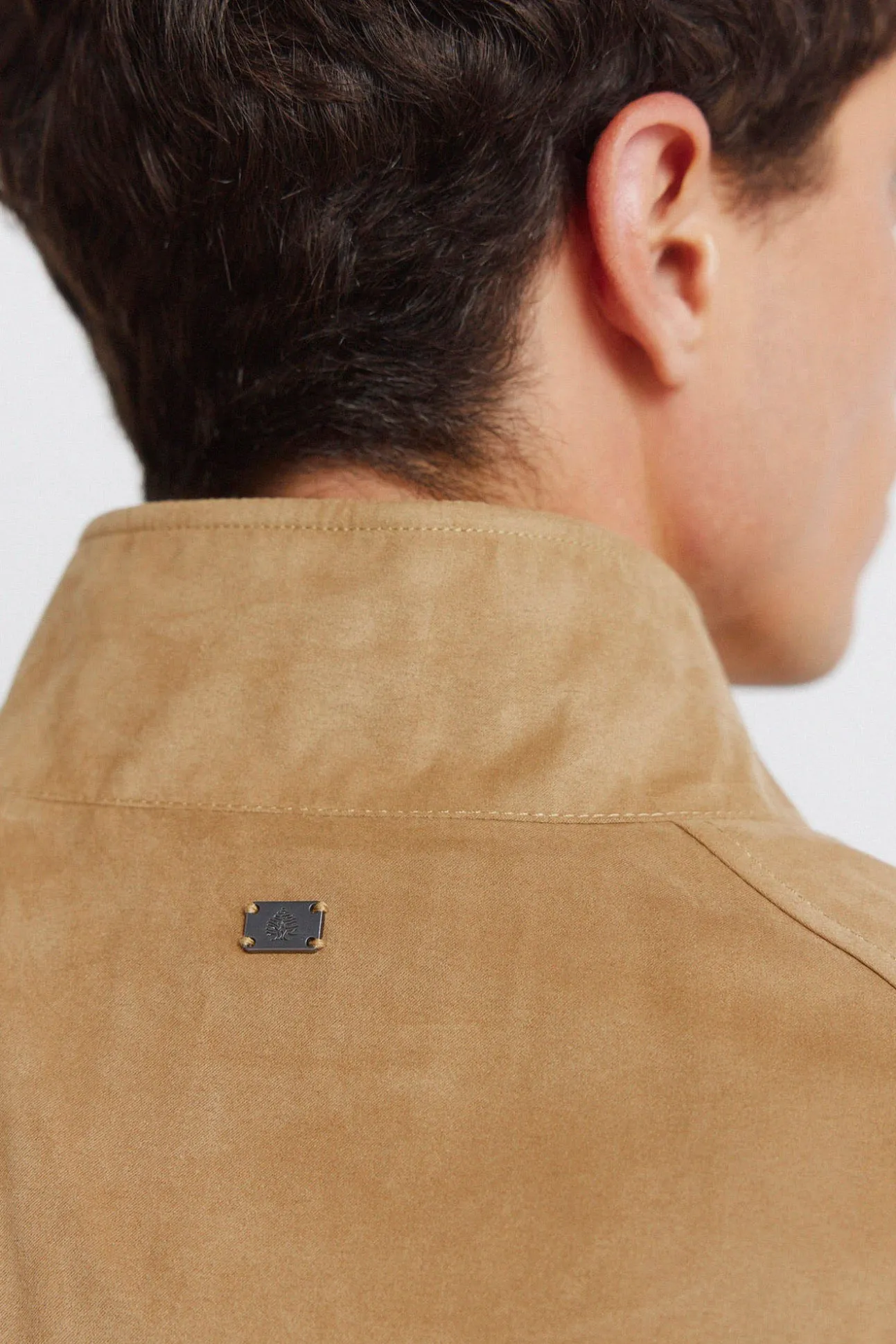 Blouson effet daim