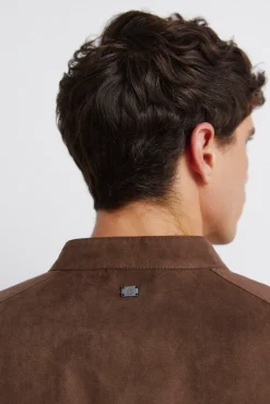 Blouson effet daim