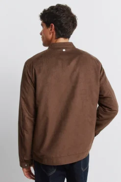 Blouson effet daim