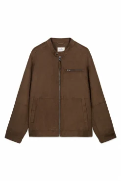 Blouson effet daim