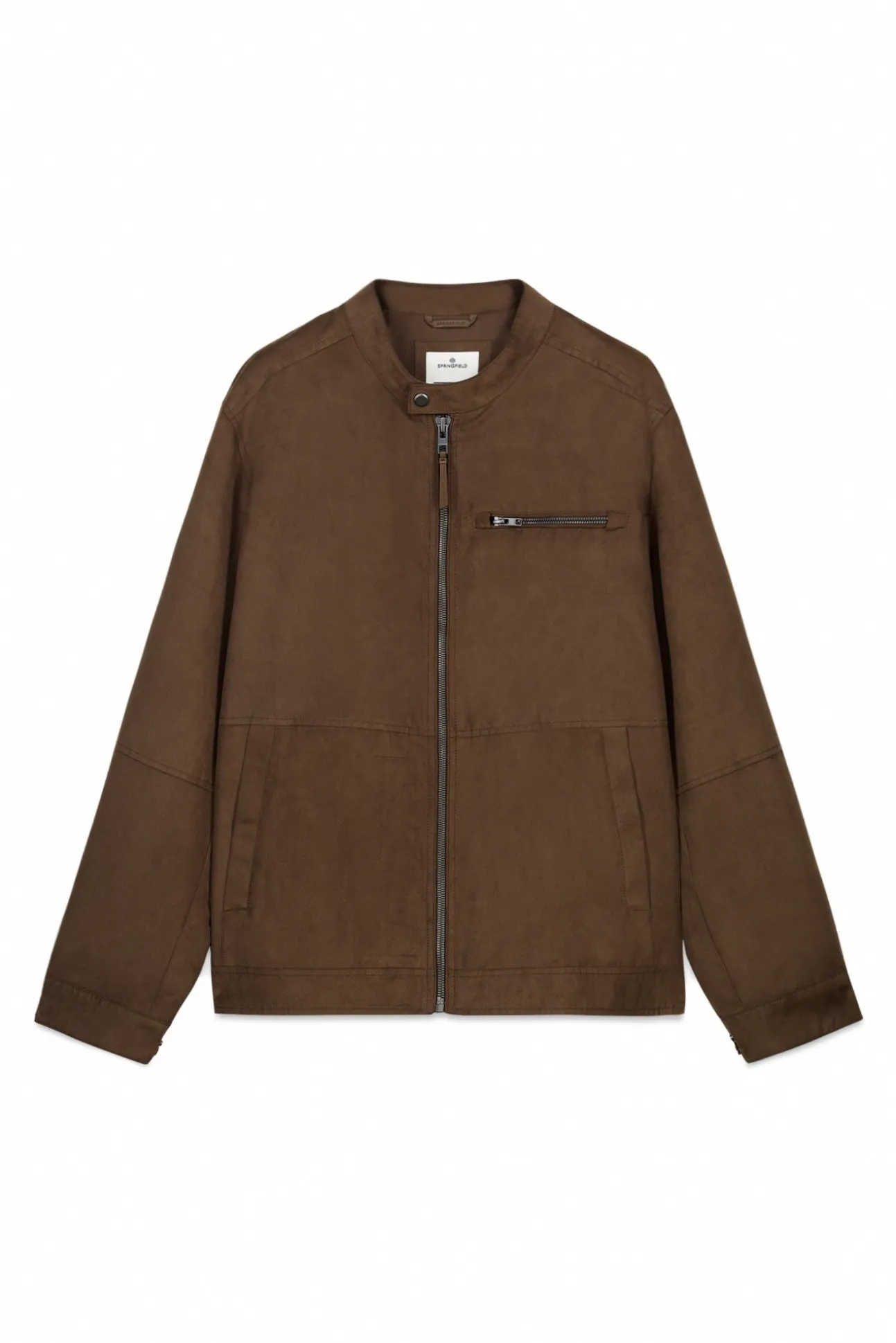Blouson effet daim