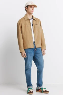 Blouson effet daim