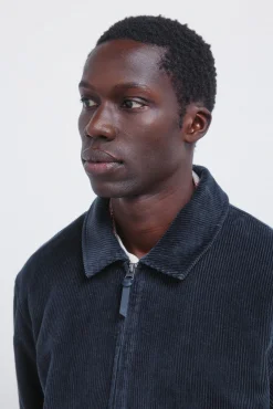 Blouson en velours c&ocirc;tel&eacute;