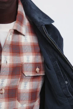 Blouson en velours côtelé