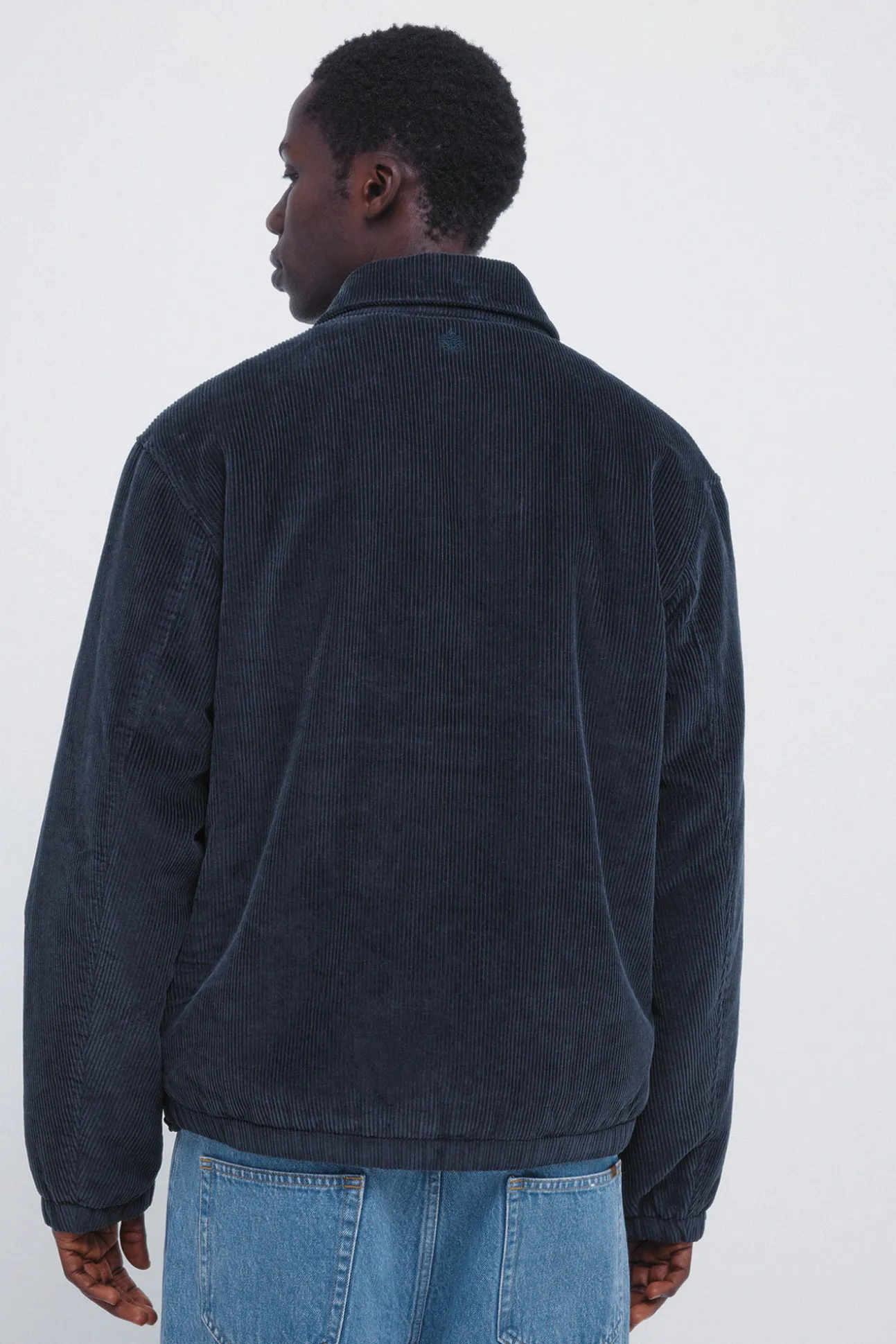 Blouson en velours côtelé