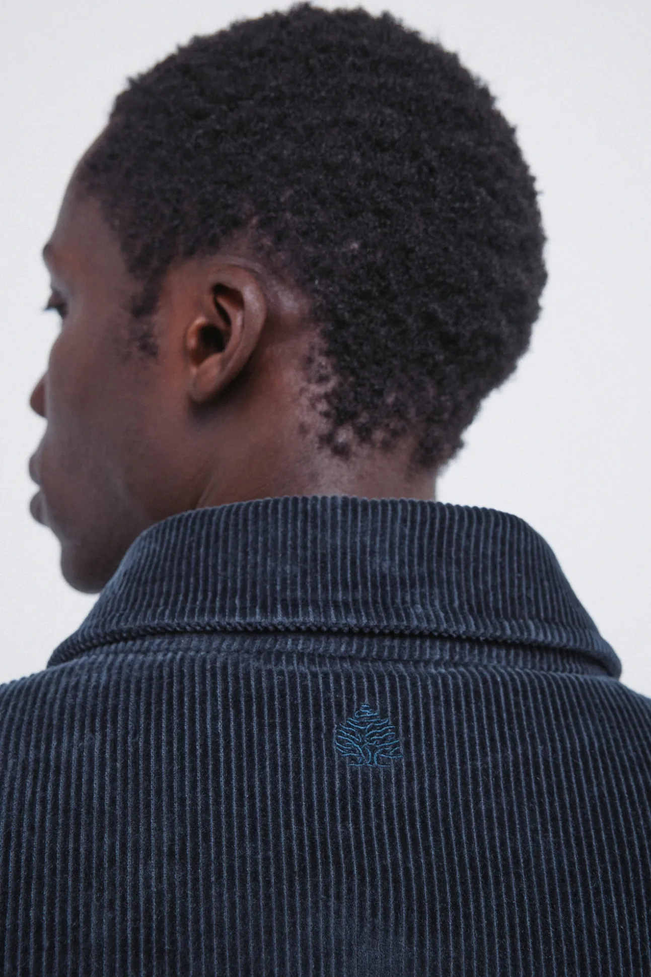 Blouson en velours côtelé