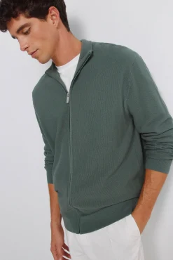 cardigan structur&eacute; uni