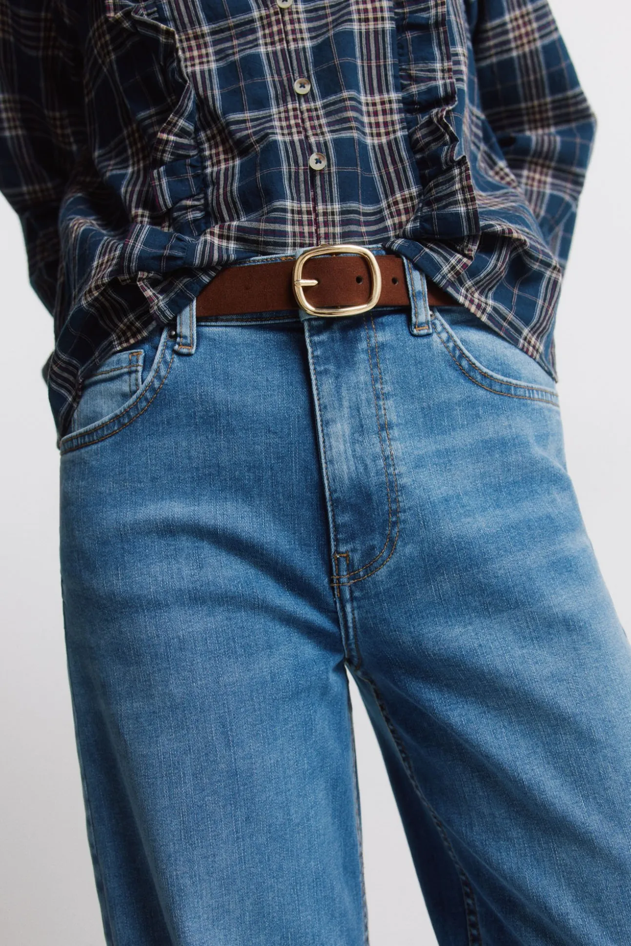 Ceinture boucle ovale