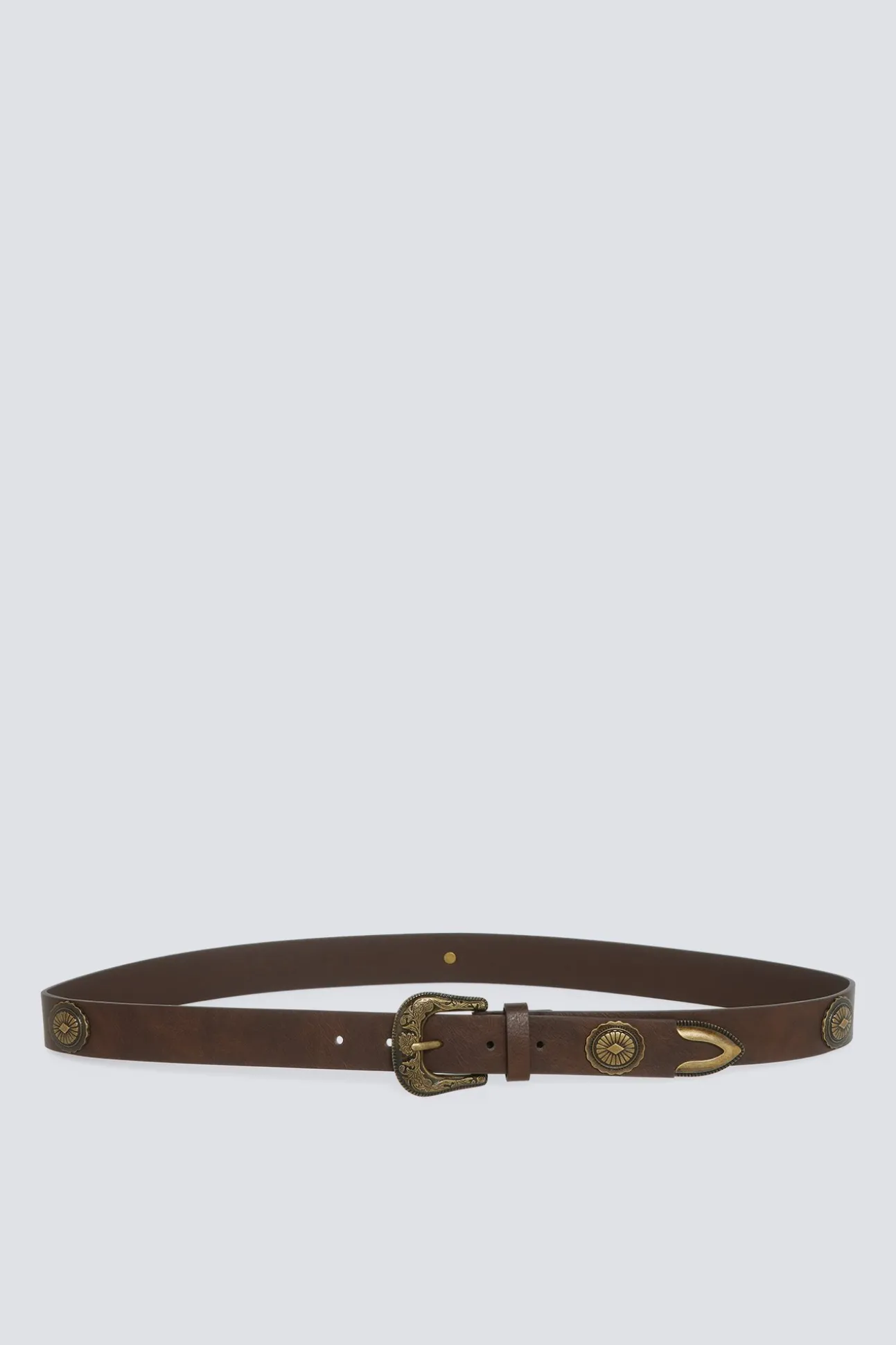 Ceinture cowboy métallique