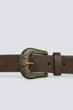 Ceinture cowboy métallique