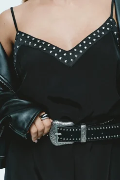 Ceinture de cow-boy cloutée