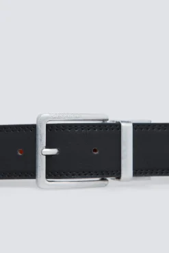 Ceinture effet cuir réversible