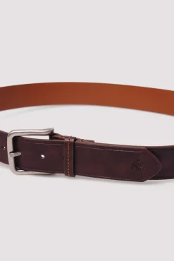 Ceinture effet cuir surpiq&ucirc;res