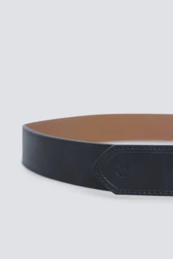 Ceinture effet cuir surpiq&ucirc;res