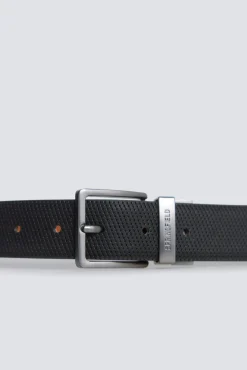 Ceinture r&eacute;versible micro-perfor&eacute;e