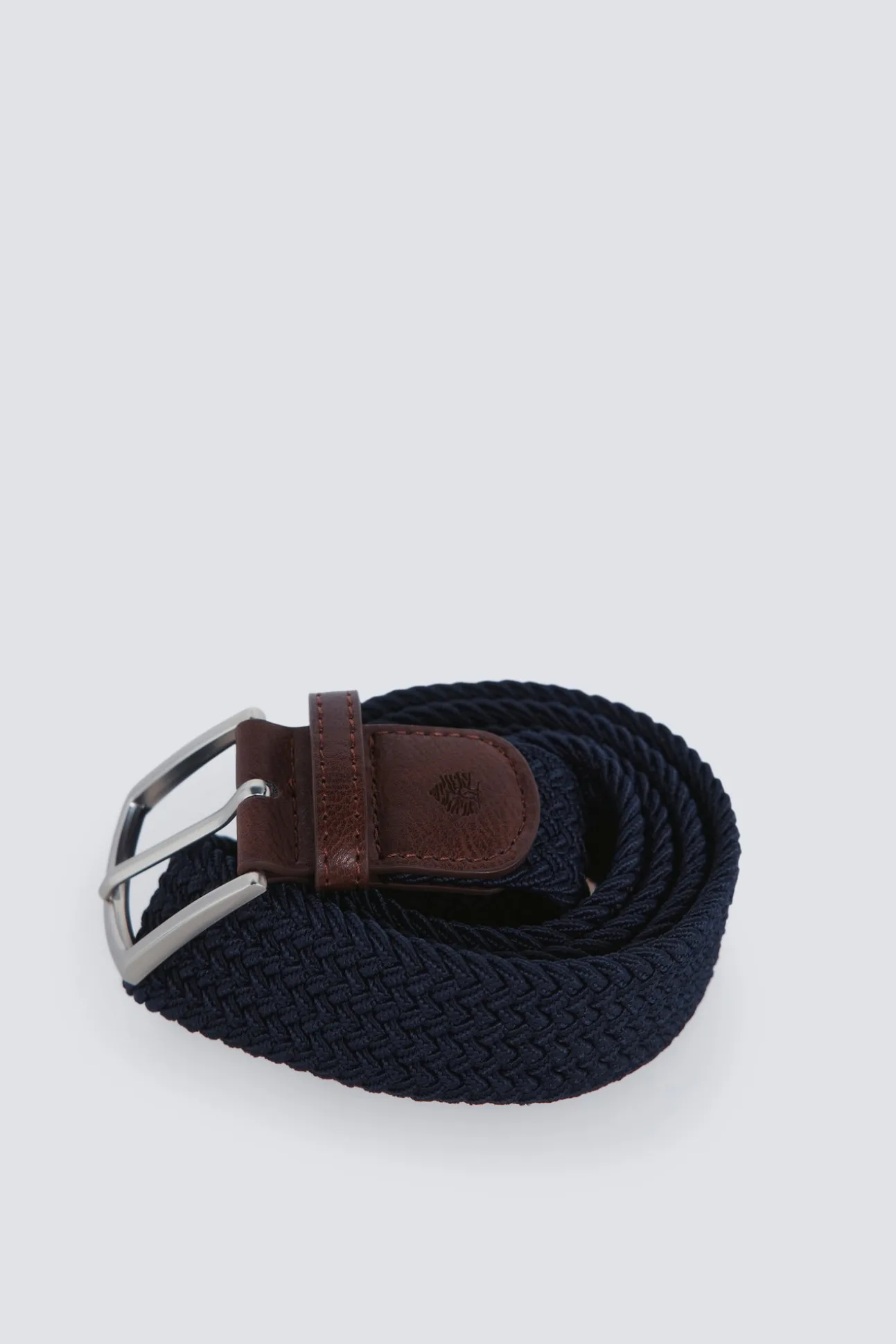 Ceinture tressée unie