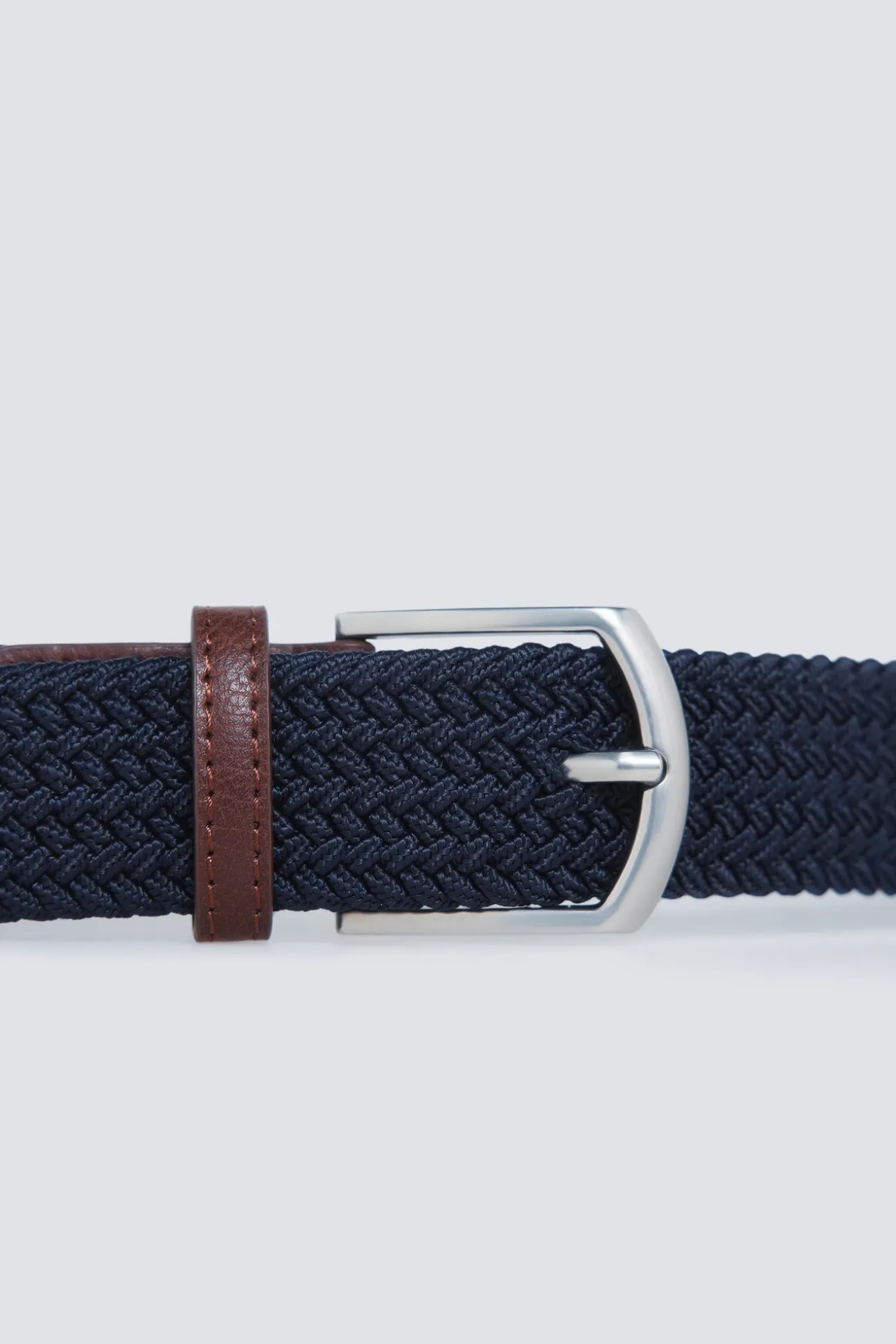 Ceinture tressée unie
