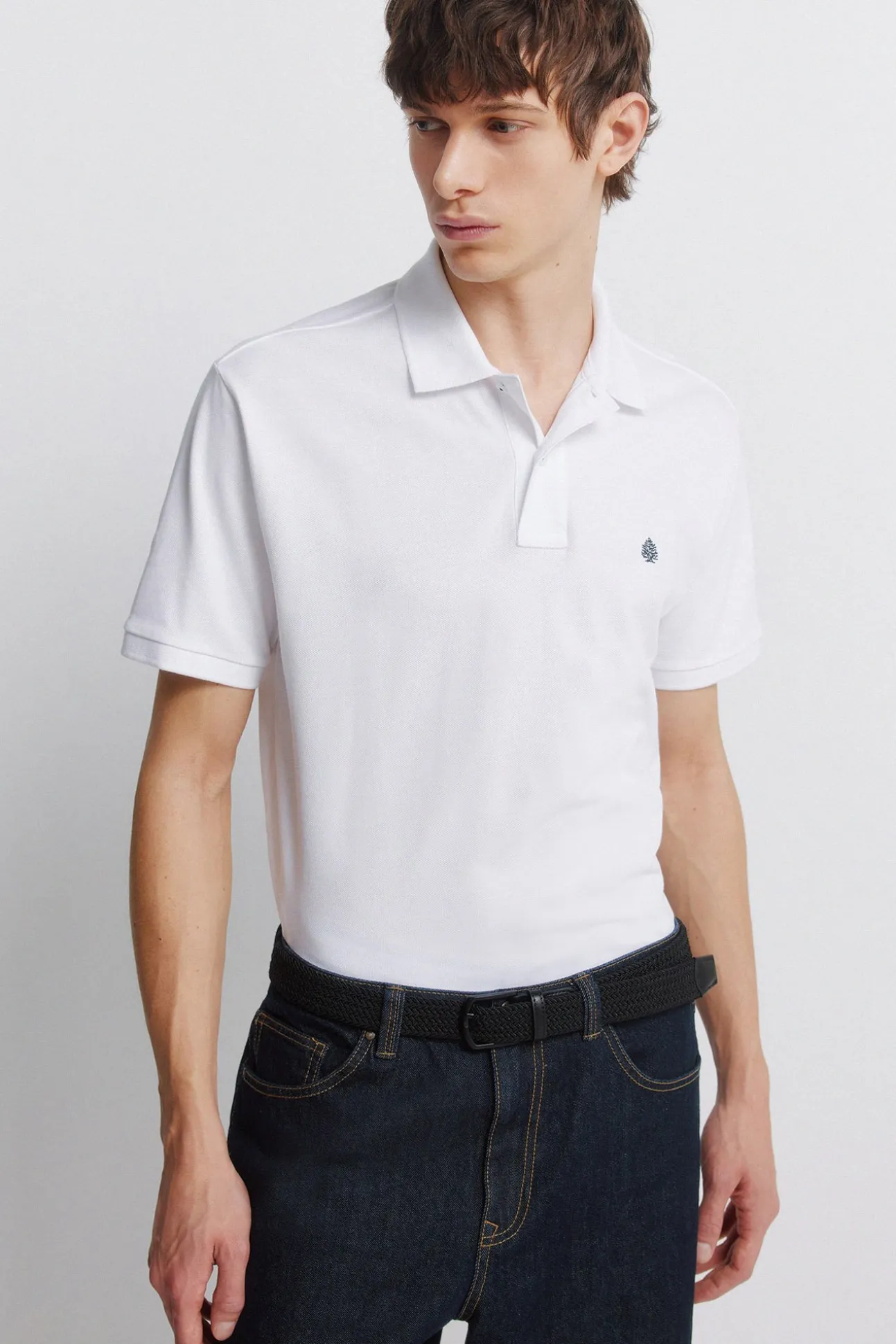 Ceinture tressée unie