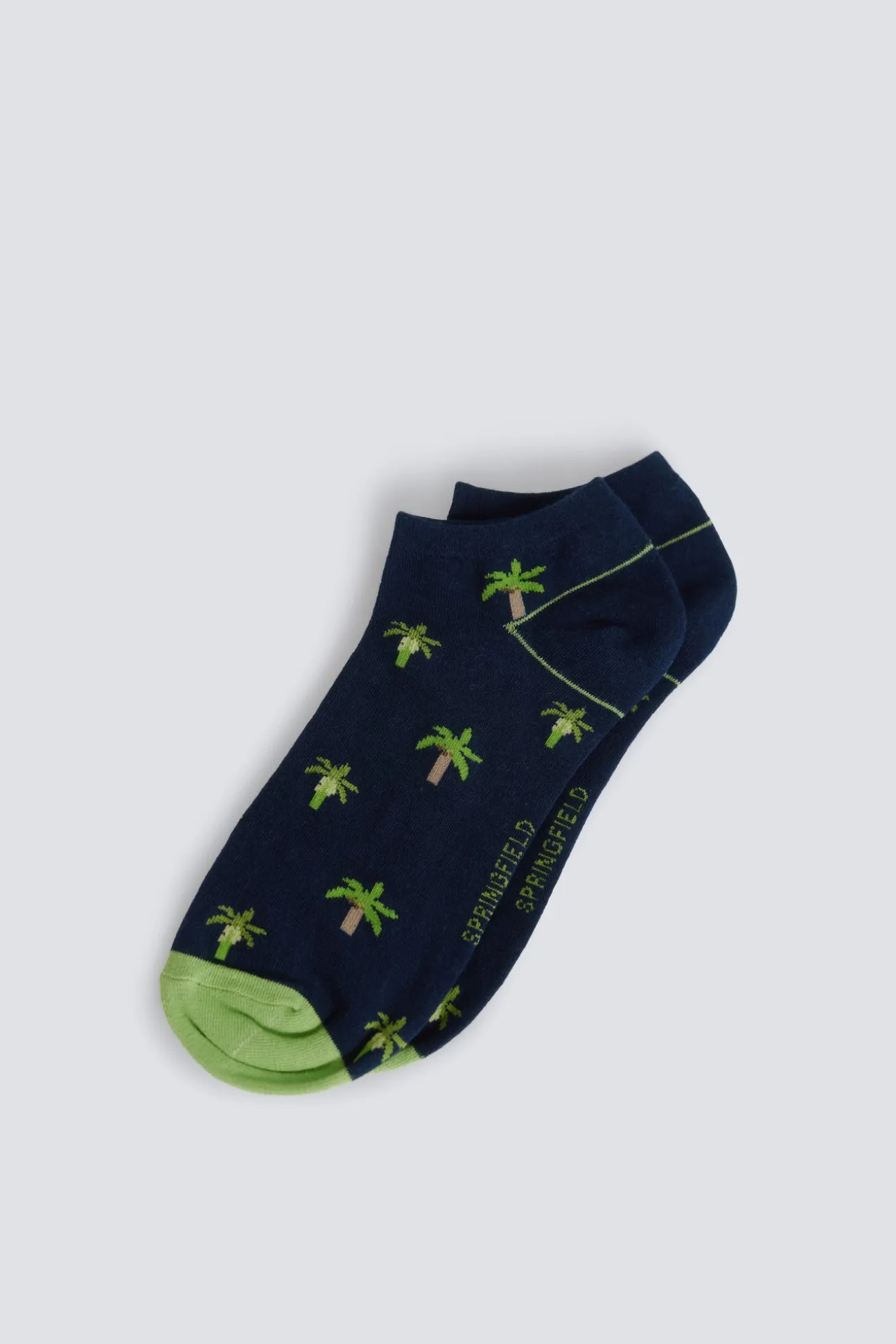 Chaussette cheville palmier