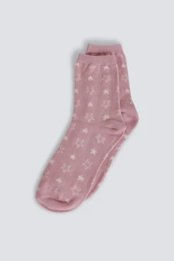 Chaussette longue à étoiles